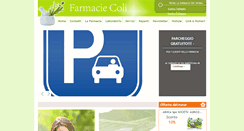 Desktop Screenshot of farmaciecoli.it